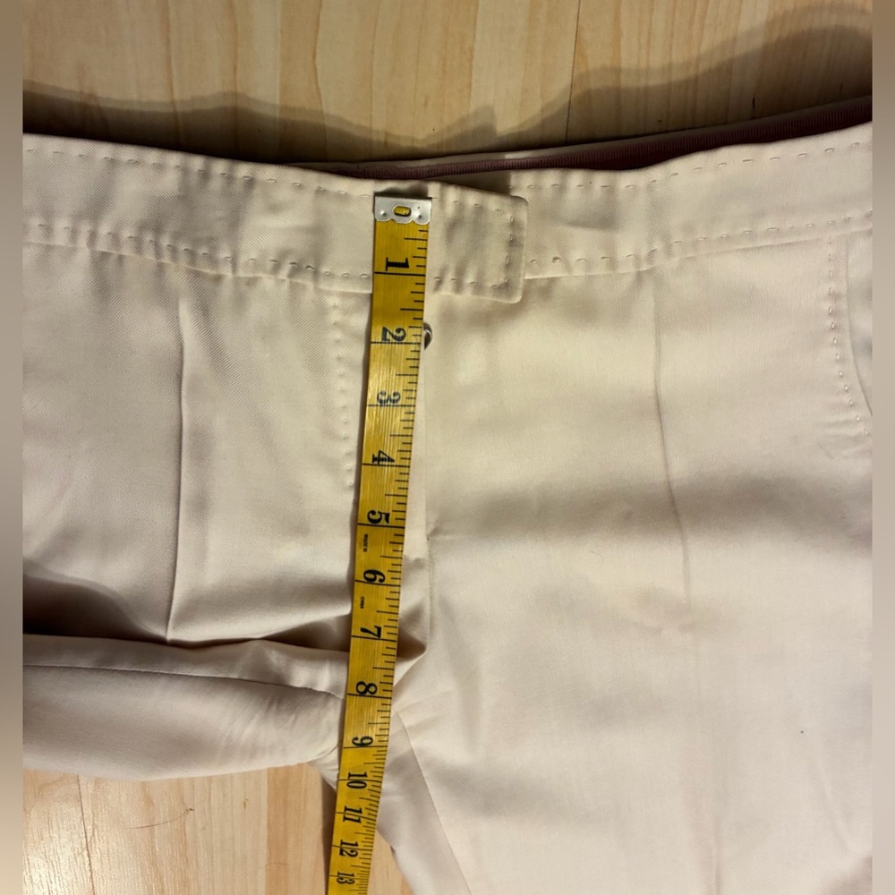 Stella McCartney Cream 100% Wool Tailored Flare Trousers Sz 40 US 4/6 - Picture 5 of 16